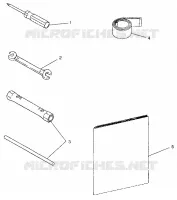 TOOL KIT LITE TOURING 0983133 AND EUROPEAN LITE TOURNG E983133 (4941934193A014)