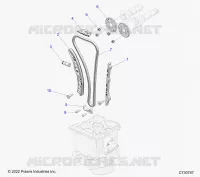 CAM CHAIN AND SPROCKET