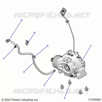 ANTRIEB, FRONT GEARCASE MOUNTING