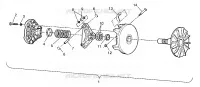Antriebskupplung ASSEMBLY XPLORER 400L W969140 (4935983598C002)