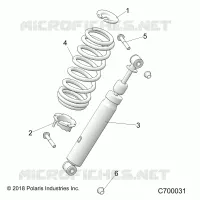 FRONT SUSPENSION SHOCK MOUNTING