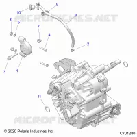 ANTRIEB, MAIN GEARCASE MOUNTING