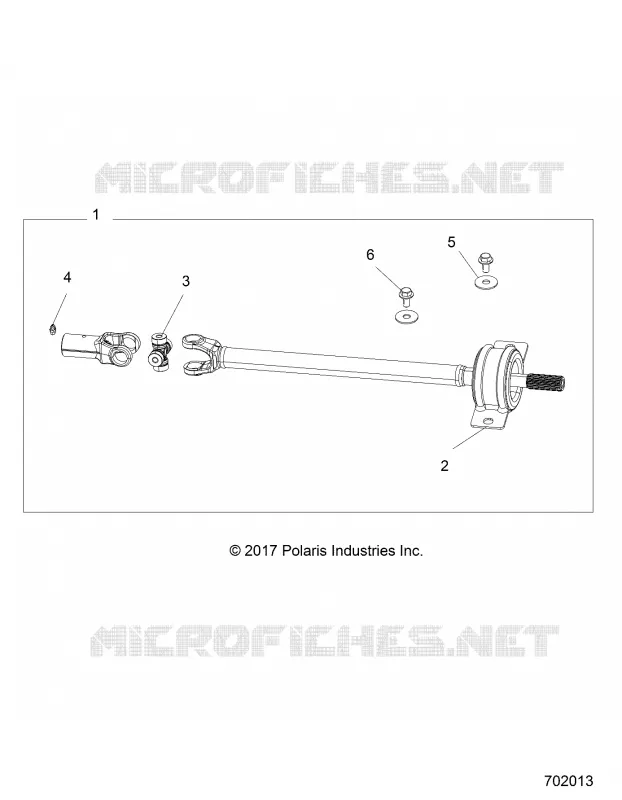 ANTRIEB, MID PROP SHAFT