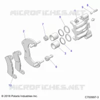 BRAKES, HINTERSATTELS