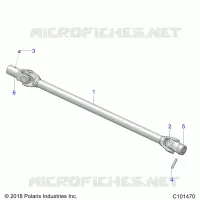 ANTRIEB, PROP SHAFT, FRONT