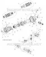 ANTRIEB, FRONT GETRIEBEGEHÄUSE INTERNALS