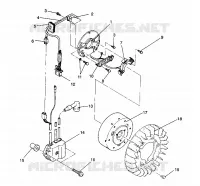 MAGNETO ASSEMBLY LITE/0933433 AND  LITE DELUXE/0933431 (4922972297037A)