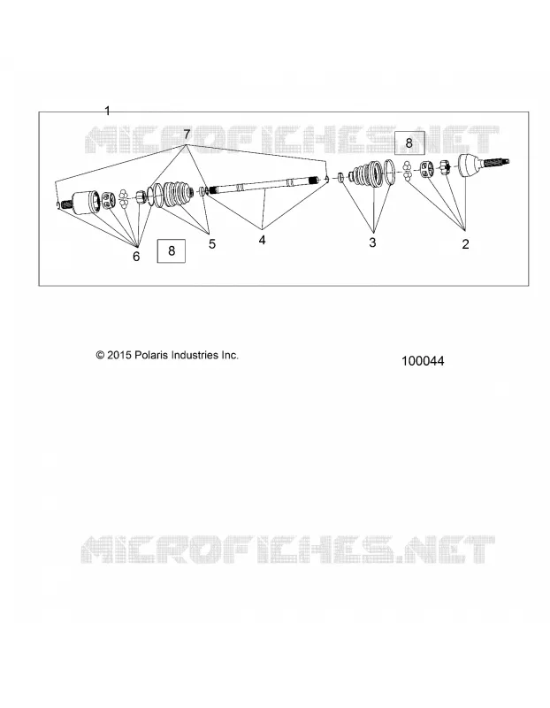 ANTRIEB, FRONT HALF SHAFT