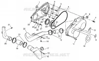 CLUTCH COVER XPLORER 300 W97CC28C (4939813981C004)