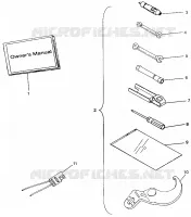 TOOL KIT MAGNUM 4X4 W968144 AND  SWEDISH MAGNUM 4X4 S968144 (4936053605C012)