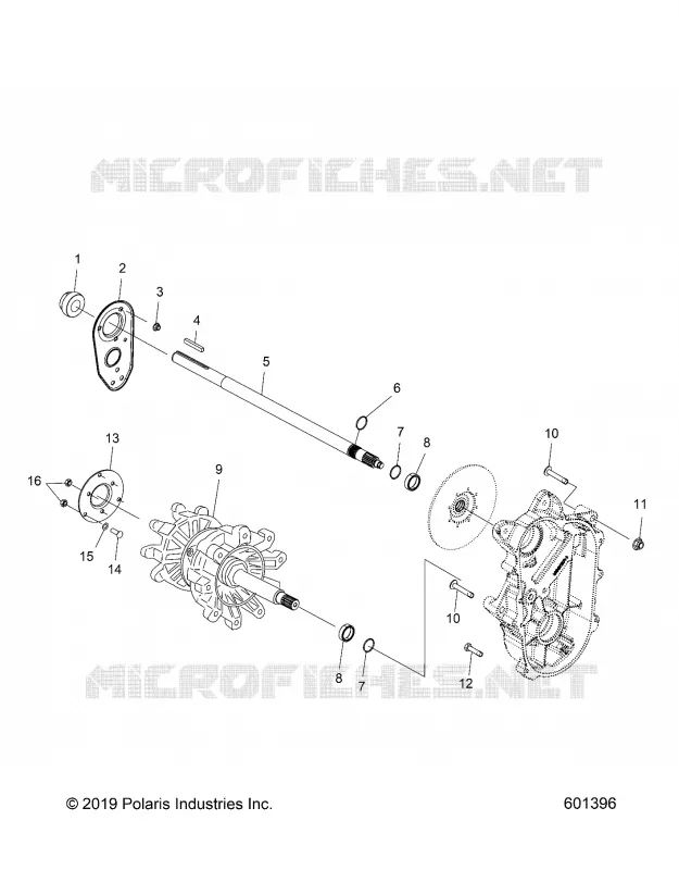 DRIVE TRAIN, JACKSHAFT AND ANTRIEBSWELLE