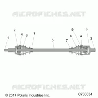 ANTRIEB, FRONT HALF SHAFT