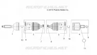DRIVE TRAIN, GETRIEBE VORNE SHAFT