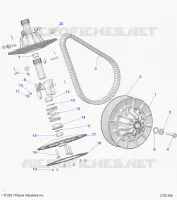 ANTRIEB, SECONDARY CLUTCH