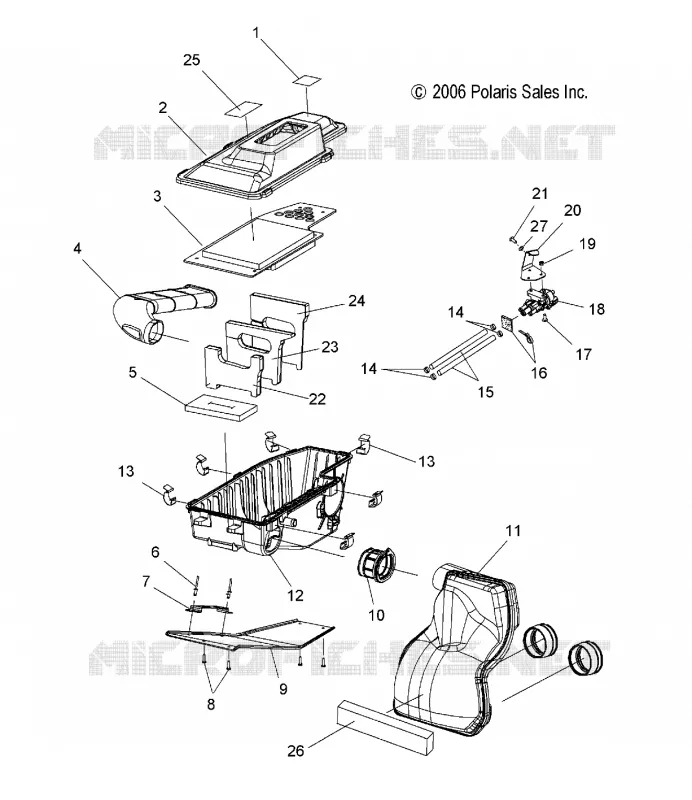 MOTOR, LUFTEINLASS SYSTEM (FS)