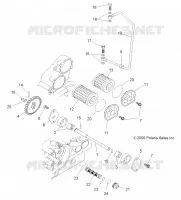 MOTOR, OIL SYSTEM and ÖLPUMPE