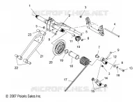 SUSPENSION, HINTER Drehmomentarm