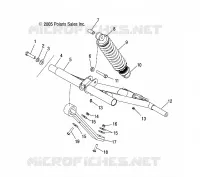 FRONT Drehmomentarm (M-10)