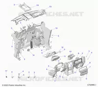 INSTRUMENTENTAFEL AND FRONT CLOSEOFF