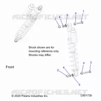 SUSPENSION, IFS SCHOCKS MNTG.