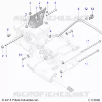 ANTRIEB, MAIN GEARCASE MOUNTING