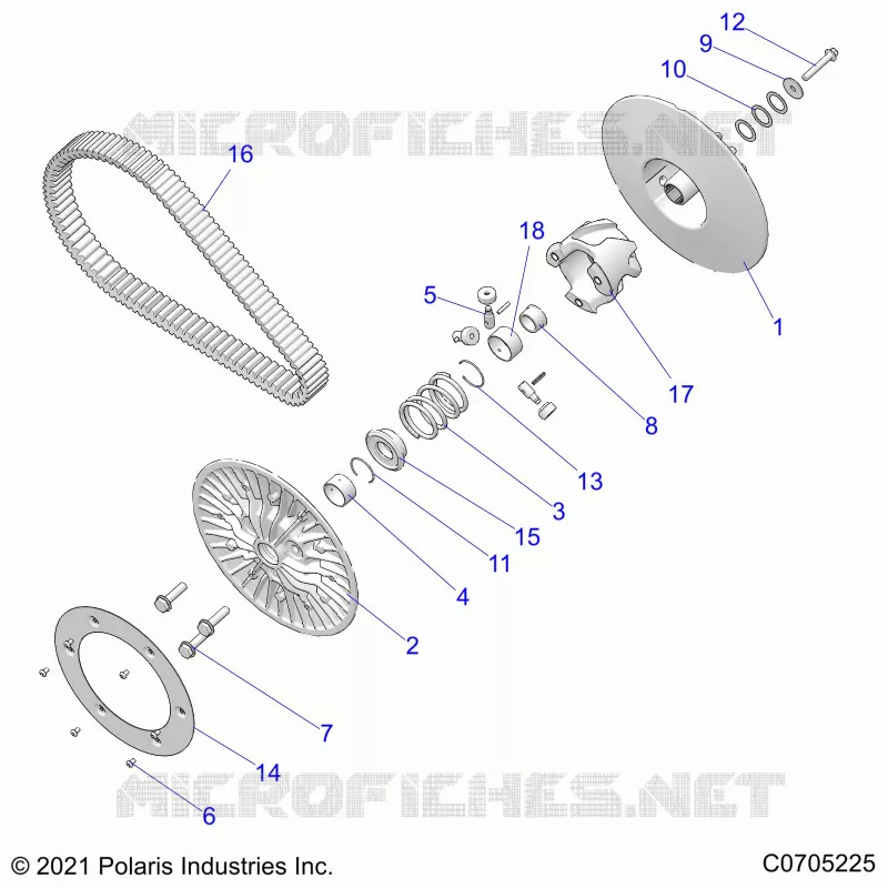 ANTRIEB, SECONDARY CLUTCH