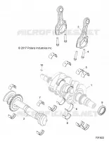 ENGINE, KURBELWELLE AND BEARINGS