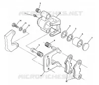 FRONT BREMSE  250 4X4 (4919791979037A)