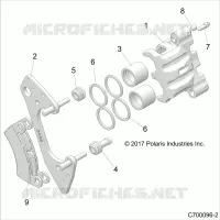 VORDERBREMSE CALIPER