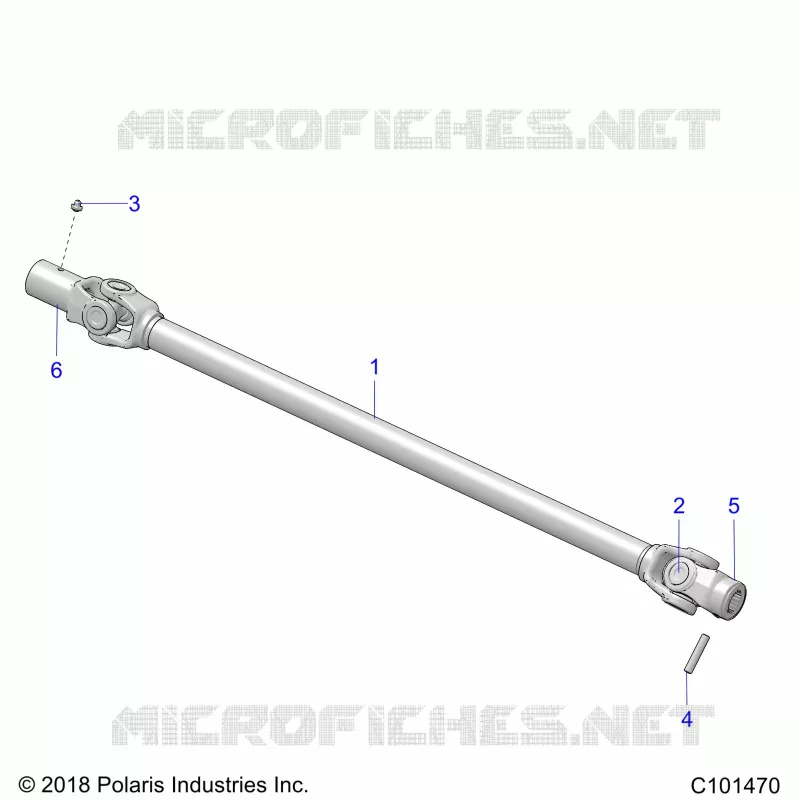 ANTRIEB, PROP SHAFT, FRONT