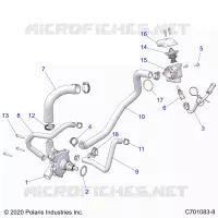 MOTOR, WATERPUMP AND BYPASS