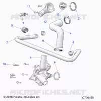 MOTOR, WATERPUMP AND BYPASS