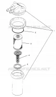 DRAIN SLX 780 B964287 (4937443744C010)