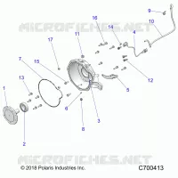MOTOR, ADAPTER, BELLHOUSING AND CRANK SENSOR
