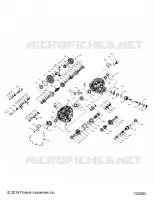 DRIVE TRAIN, MAIN GEARCASE INTERNALS