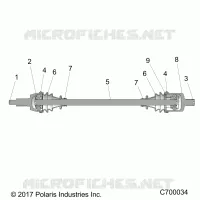 ANTRIEB, FRONT HALF SHAFT