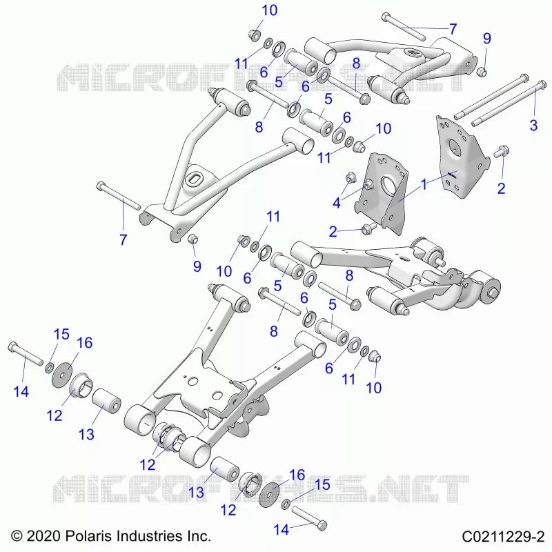 HINTERRADAUFHÃ„NGUNG CONTROL ARM, MOUNTING