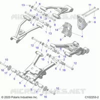 HINTERRADAUFHÃ„NGUNG CONTROL ARM MOUNTING
