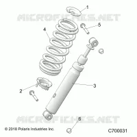 FRONT SUSPENSION SHOCK MOUNTING