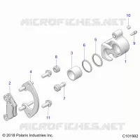 BRAKES, HINTERSATTELS