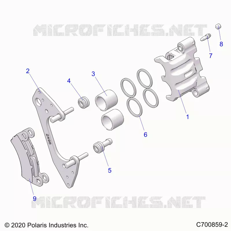 VORDERBREMSE CALIPER