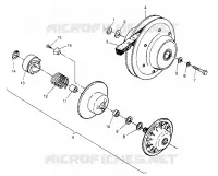 angetriebene Kupplungs ASSEMBLY 6x6 400L