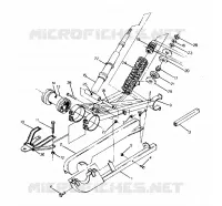 Hinterradschwinge   SCHOCK BIG BOSS 4X6 UPDATED 2
