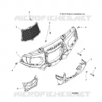 FRONTSTOSSSTANGE AND MOUNTING