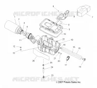 MOTOR, LUFTEINLASS SYSTEM