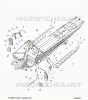 CHASSIS, CLUTCH GUARD, FOOTRESTS, AND RUNNING BOARDS