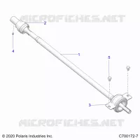 ANTRIEB, REAR PROP SHAFT