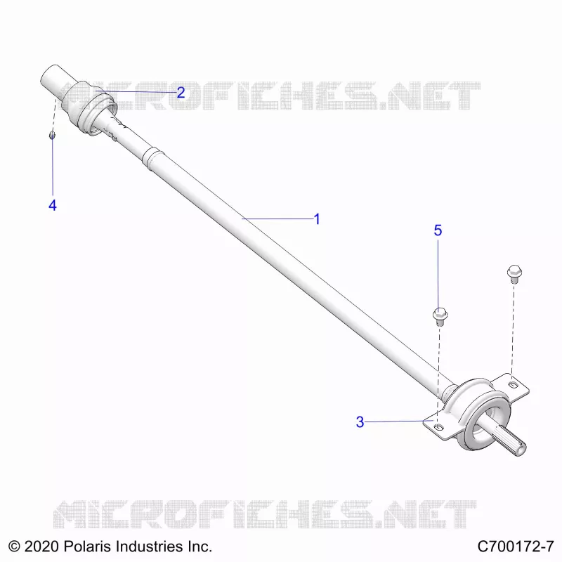 ANTRIEB, REAR PROP SHAFT