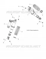 FRONT SUSPENSION SCHOCK MOUNTING