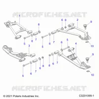 FRONT SUSPENSION CONTROL ARMS